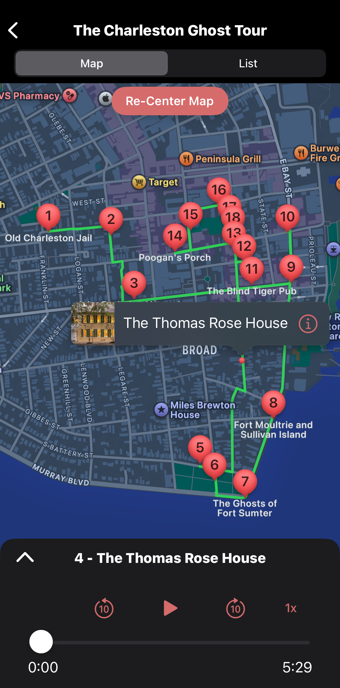 The Charleston Ghost Tour