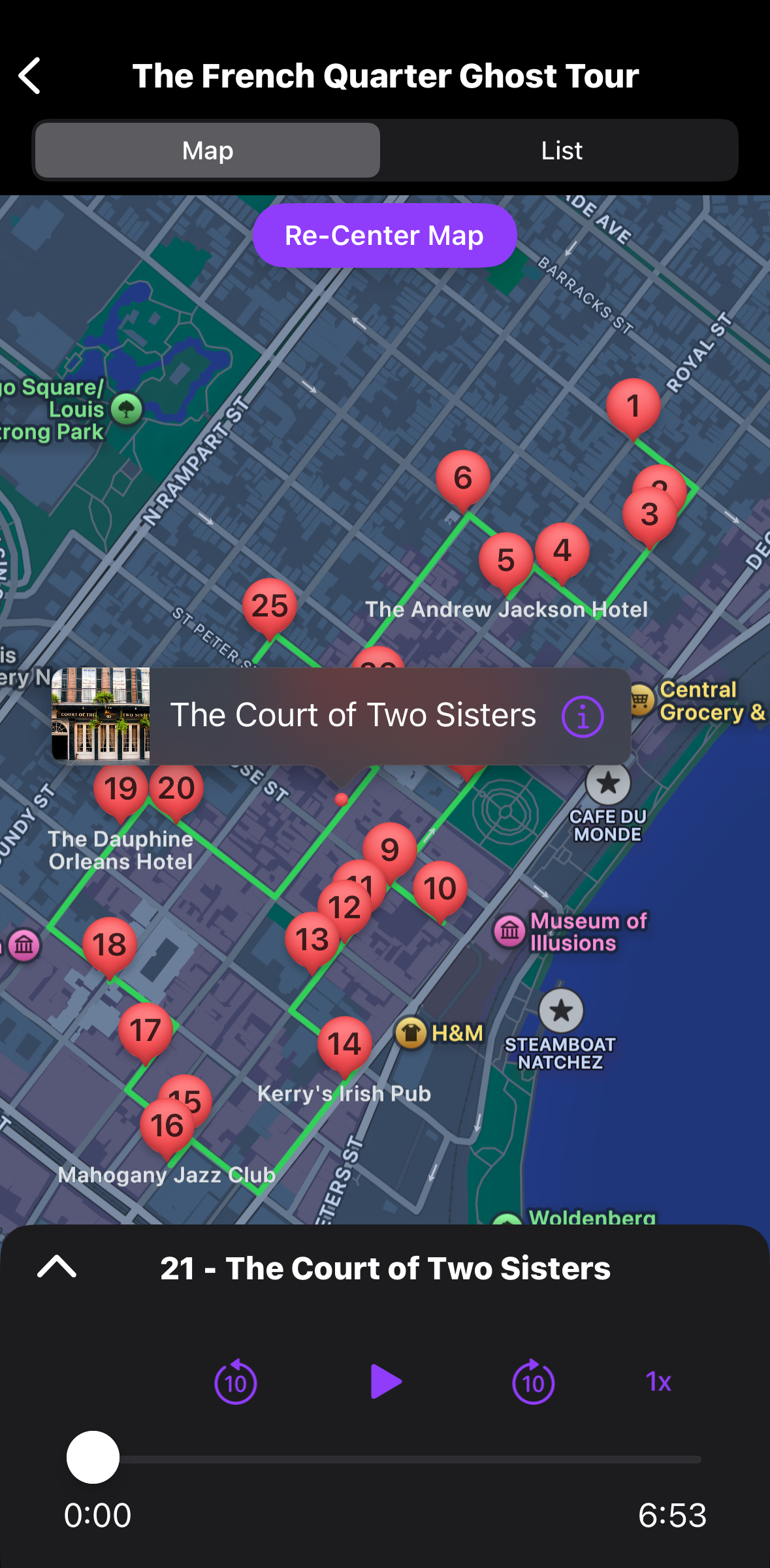 The New Orleans Ghost Tour